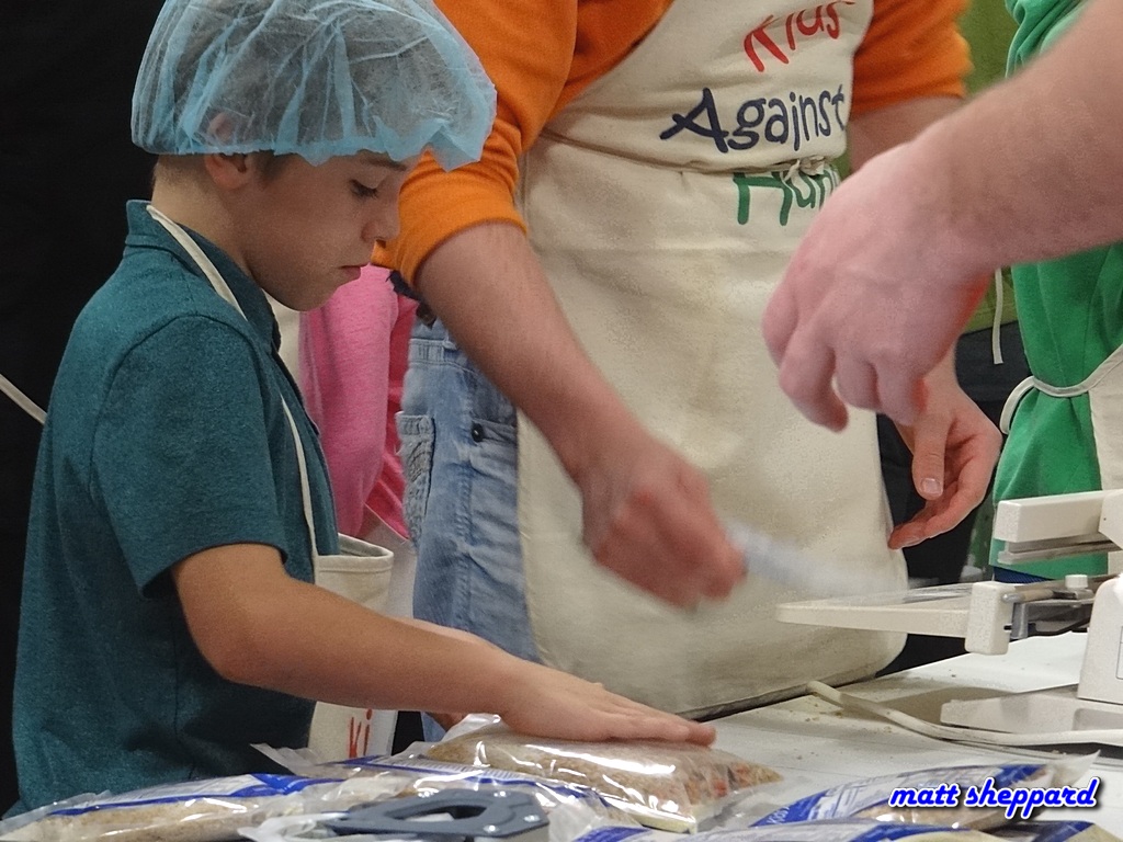 Kiwanis Kids Against Hunger - More CSi photos by Matt Sheppard at Facebook